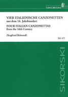 4 Italian Canzonettas from the 16. Century 