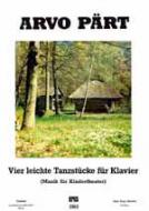 Vier leichte Tanzstücke (Tandsud) (Klavier) 