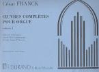 Oeuvres d'orgue Vol.1 