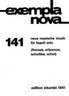 New Russian Works for Bassoon solo 