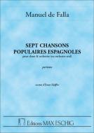 7 Chansons Populaires Espagnoles 