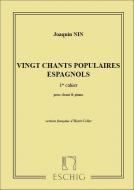 20 Chants Populaires Espagnoles Vol. 1 