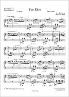 Bagatelle in A minor WoO 59 'For Elise' 