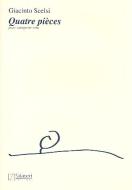 Quattro Pezzi, Quatre Pieces Pour Trompette Solo 