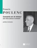 Concerto En Re Mineur Pour Deux Pianos et Orchestre 