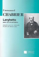 Larghetto pour Cor et Orchestre 