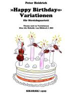 Variations on 'Happy Birthday' 