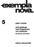 6 Gesänge nach Fragmenten von Nietzsche 