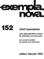 2 gegenständliche Etüden [2 Concrete Etudes] 