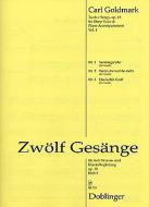 Zwölf Gesänge op.18 Heft 1 