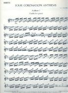 Four Coronation Anthems 