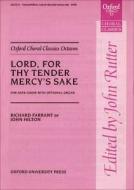 Lord, For Thy Tender Mercy's Sake 
