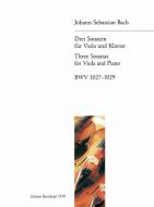 3 Sonatas BWV 1027-1029 