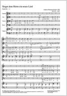 Singet dem Herrn ein neues Lied 