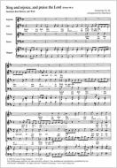 Sing And rejoice, And praise The Lord 