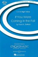 If You Were Coming In The Fall 