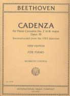 Cadenza for Piano Concerto No.2 Op.19 