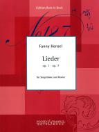 Songs Op. 1, Op. 7 