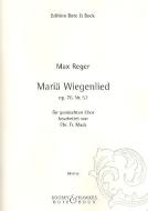 Mariä Wiegenlied op. 76 