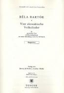 Vier slowakische Volkslieder 