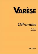 Offrandes for Soprano and Chamber Orchestra 