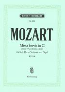 Missa brevis in C-Dur KV 258 