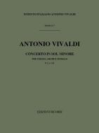 Concerto G-Moll F 1/112 T 257 RV 327 