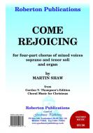 Come Rejoicing 