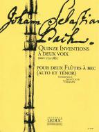 15 zweistimmige Inventionen BWV 772-786 