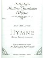 Hymne: ange Lingua Gloriosi 