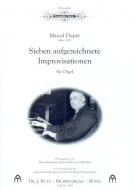 Sieben aufgezeichnete Improvisationen 