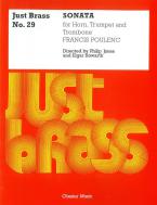 Sonata for Horn, Trumpet and Trombone (FP 33a) 