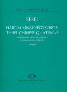 Three Chinese Quatrains To Poems by Li Tai-Po 