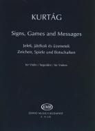 Zeichen, Spiele und Botschaften für Violine 
