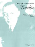Vocalise in C sharp minor Op. 34/14 