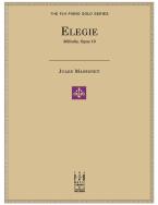 Elegie, Melodie op. 10 