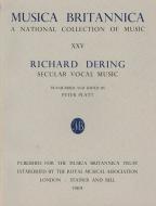 Secular Vocal Music 