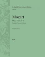 Missa brevis in B-Dur KV 275 (272b) für Soli, Chor und Orchester 