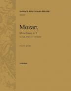 Missa brevis in B-Dur KV 275 (272b) für Soli, Chor und Orchester 