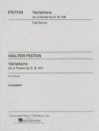 Variations On A Theme By Edward Burlingame Hill 