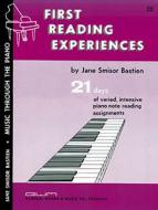 First Reading Experiences 
