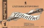 Flötentöne 1 