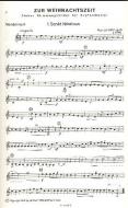 Zur Weihnachtszeit op. 95 