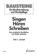 Singen - Hören - Schreiben Heft 3 - Lehrbuch 