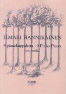 Nine Piano Pieces op. posth. 