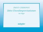 Ten chorale improvisations 