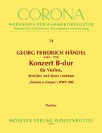Concerto B-Flat Major HWV 288 Standard