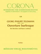 Burlesque Overture B-Flat Major TWV 55:B8 