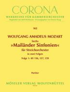 Six Milan Sinfonies K.155-160 Vol. 1 