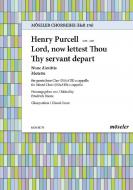 Lord, now lettest Thou Thy servant depart Z 230/8 Standard